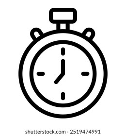 This Timer icon is suitable for football, soccer, sport etc.