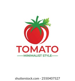 This is tomato logo design template