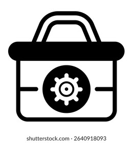 This Tool Box icon is suitable for Bycycle, Sport, Healthy Lifestyle, etc