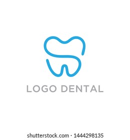 this is the tooth logo in the shape of the letter S