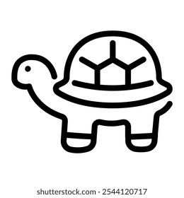 This Tortoise icon is suitable for Wildlife Conservation, Animal Protect and Animal Welfare, etc