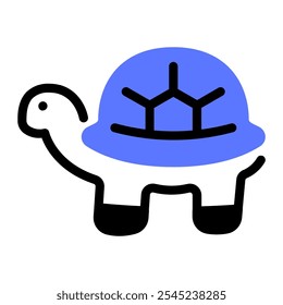 This Tortoise icon is suitable for Wildlife Conservation, Animal Protect and Animal Welfare, etc.