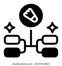 This Tournament icon is suitable for Badminton, Sport, etc