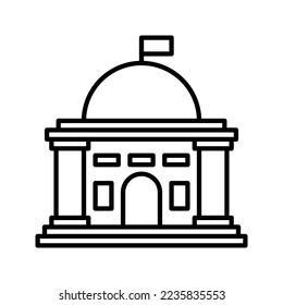 this is a town hall icon
icon with outline and pixel perfect style
this is one of the icons from the icon sets with Building theme