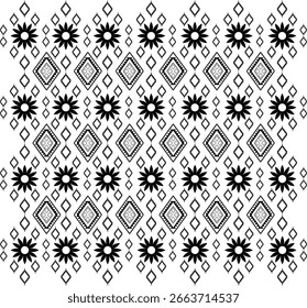 This is a traditional Thai fabric pattern inspired by classic Thai motifs