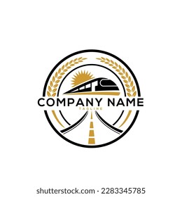 This is transport car logo design