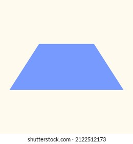 This is a trapezoid. It's a part of shape series.