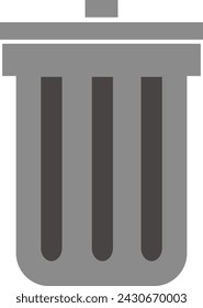 this a trash icon vector