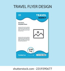 Este es el diseño de Travel Flyer