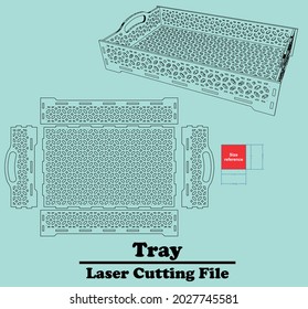 This Tray is perfect to use. it can be cut with all 3mm material thicknesses. svg