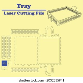 This Tray is perfect to use. it can be cut with all 3mm material thicknesses.