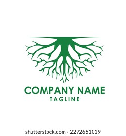 This is tree roots logo design