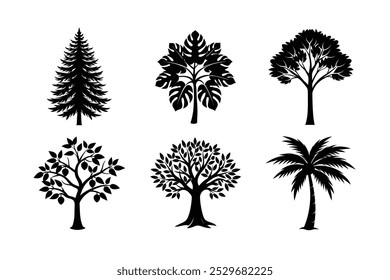 Este Paquete de árboles de moda muestra una variedad de árboles populares, que incluyen olivos, monstruos, palmeras, limones, eucaliptos y pinos. Cada árbol está diseñado con atención al detalle, lo que los hace ideales para la naturaleza