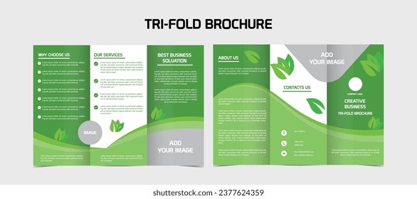 This Tri fold brochure can be resized as per your wish. This is a perfect Tri fold brochure design.
Which you need very much.