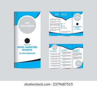This Tri fold brochure can be resized as per your wish. This is a perfect Tri fold brochure design.
Which you need very much.