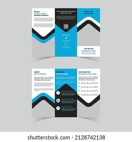 This is a tri fold corporate brochure design