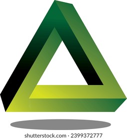 This is a Triangle Colourful Logo Design 