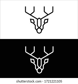This is a triangle logo where a combination of several lines