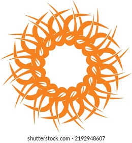 este es un elemento vector de tatuajes tribales.