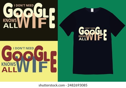 This t-shir Use for husband and wife happines. use the all color print. 