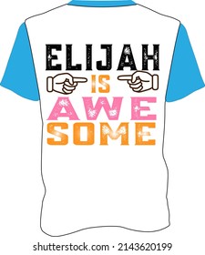 This T-Shirt configuration ideal for any private or corporate use. 
All primary components are editable and adaptable.