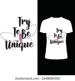 This T-shirt design you can use any where and any color as you want