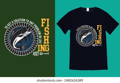 This t-shirt Fishing. use the all color print. 