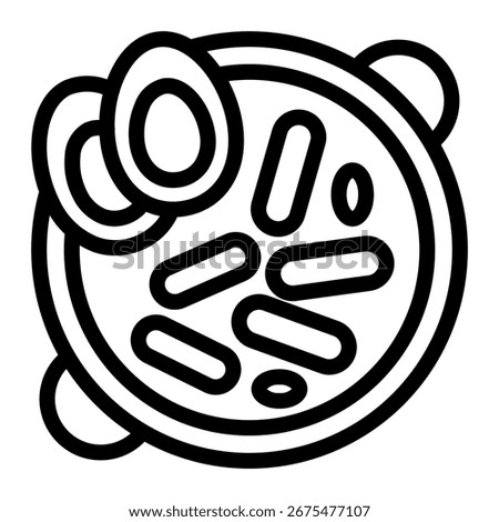 This Tteokboki icon is suitable for South Korean Culture.