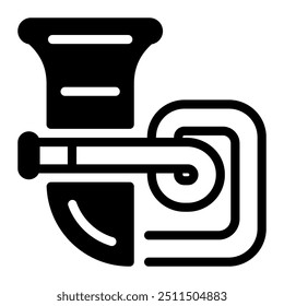 This Tuba icon is suitable for Oktoberfest, Festival, Traditional German event, etc.
