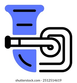 This Tuba icon is suitable for Oktoberfest, Festival, Traditional German event, etc.