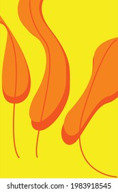 This is a turmeric yellow aesthetic background that is suitable for cellphone wallpaper patterns, layouts, color banners, and so on