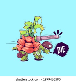 this is The Turtle Soldiers Illustration, you can use this illustration for your artwork, sticker, merchandise, and others.
choose the enhanced license for unlimited usage in print.