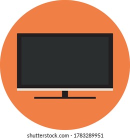This is a tv icon for stickers for your own website selling electrical products