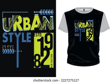 This is typography based urban or modern t-shirt design, best suitable for black t-shirt as you can see. its fully editable. its very eye-catchy typography t-shirt design.