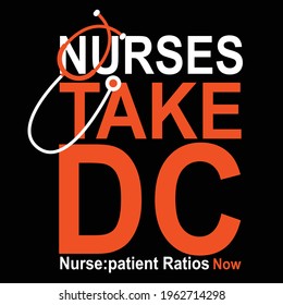 This is typography for nurse day design and nurses week 6-12 May. Vector EPS file and print ready file