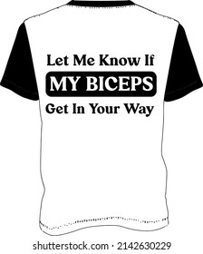 This Typography T-Shirt configuration ideal for any private or corporate use. 
All primary components are editable and adaptable.