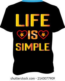 This Typography T-Shirt configuration ideal for any private or corporate use. 
All primary components are editable and adaptable.