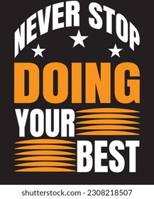 This is typography t-shirt design.