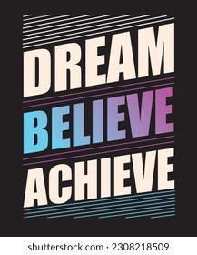 This is typography t-shirt design.