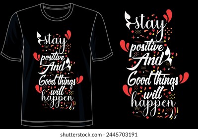 This typography t-shirt design features a sleek and modern font that adds a stylish touch to any outfit. The clean lines and bold letters make a statement without being too overpowering, perfect for t