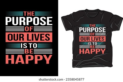 This typography t-shirt design showcases an artful fusion of fonts and styles, crafting a captivating visual narrative. It's a minimalist yet impactful statement piece for typography enthusiasts and f