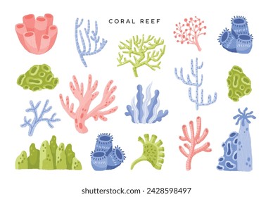 Este es el conjunto de clipart Under The Sea contiene 30 de alta calidad 300dpi, png estilo gouache. Conveniente para la impresión del arte, carteles, camisetas, embalaje, cajas del teléfono, kit de la marca, etc