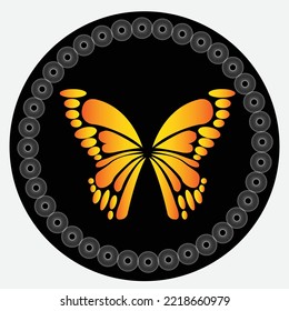 This is unique butterfly design