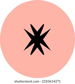 This is a unique logo shape with a shape that tapers at the end and forms a direction 