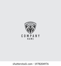 this unique logo for something that focuses on defense and security