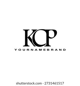 Este es un logotipo de letra KCP único y simple adecuado para su uso en diseños de logotipos para prendas de vestir, textiles, convección, equipos de belleza, salón, maquillador, ropa, accesorios, empresas de repuestos.