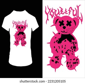 This is a unique t-shirt design.