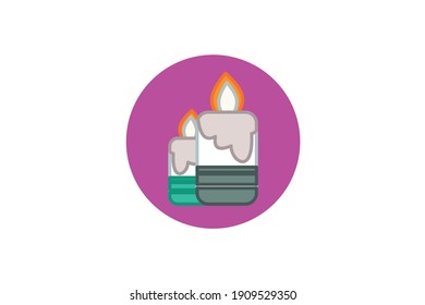 This is Valentine Icon Candle