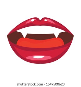 This is a vampire mouth