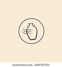 THIS IS VASE BEAUTY LOGO VECTOR